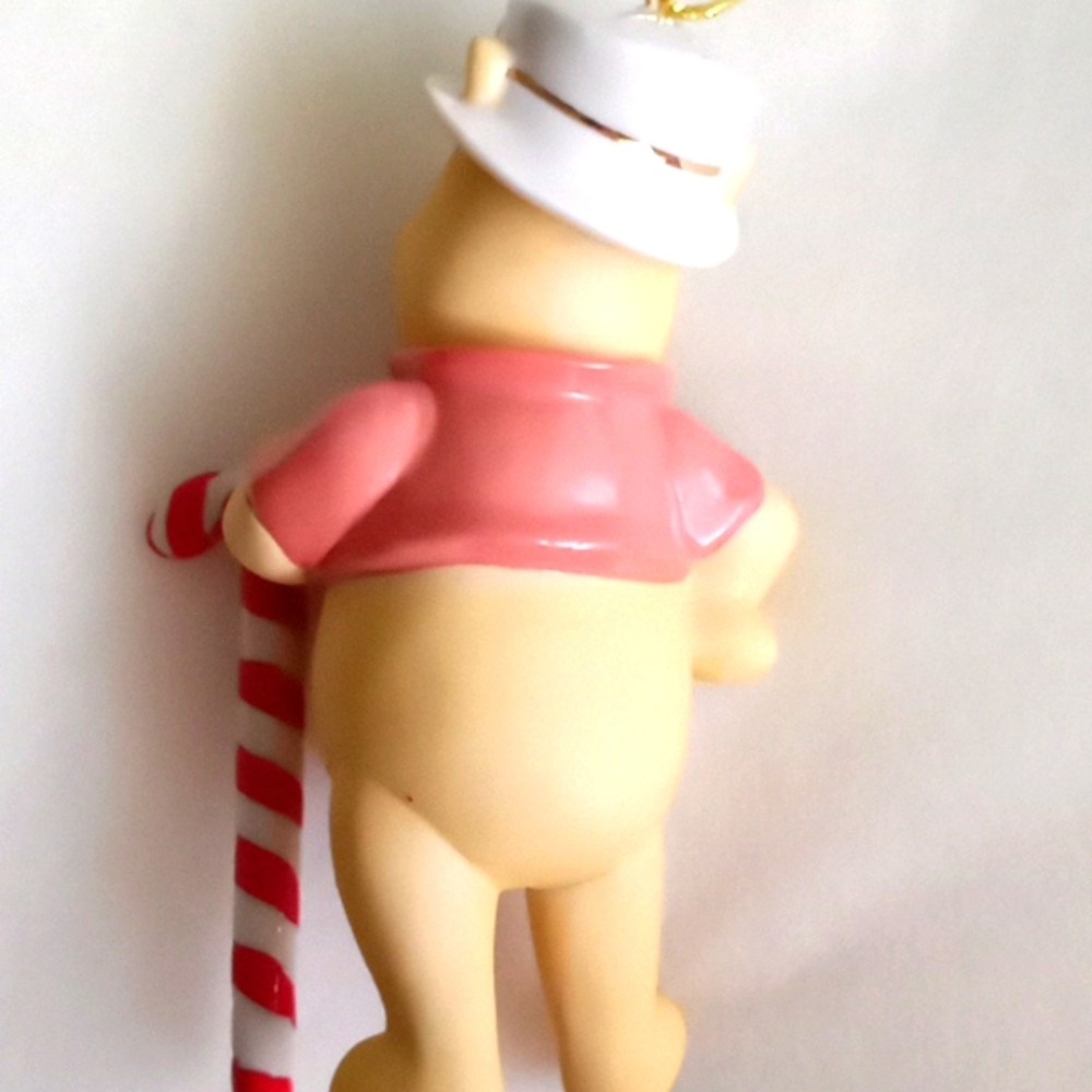 DISNEY AND LENOX CHRISTMAS CHEER POOH ORNAMENT - Picture 4 of 12